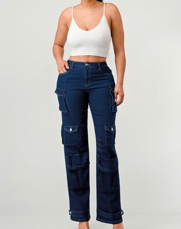 Cargo Fit Jeans